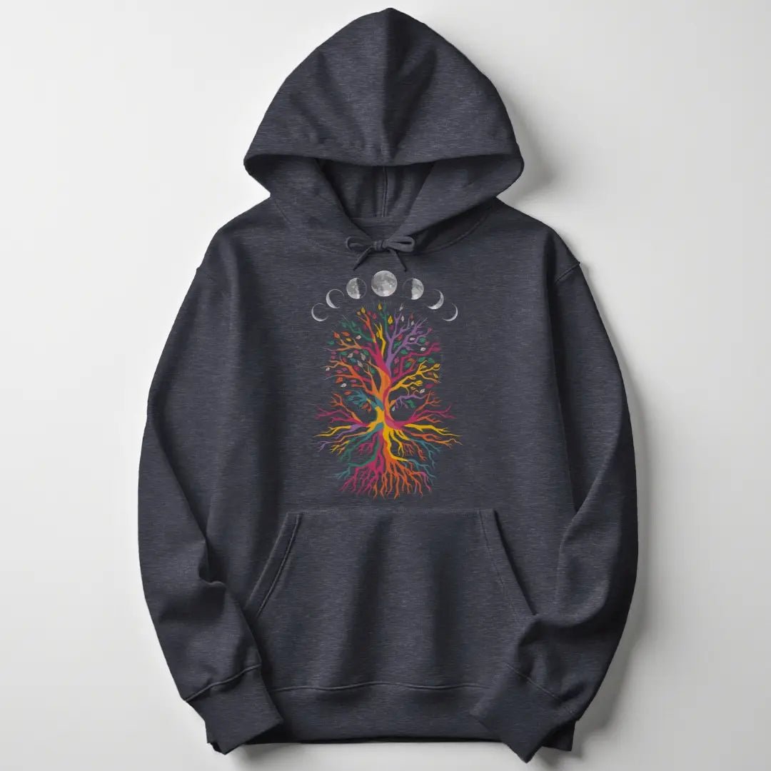 Moon Phases Unisex Hoodie - Wild Spirit