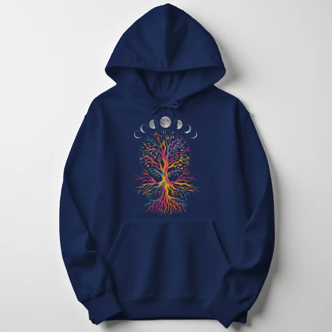 Moon Phases Unisex Hoodie - Wild Spirit