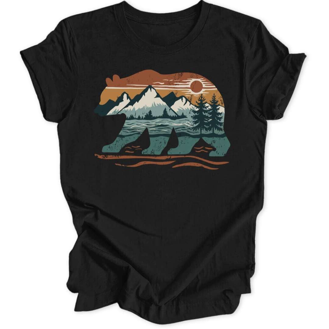 Mountain Bear Unisex T-Shirt - Wild Spirit
