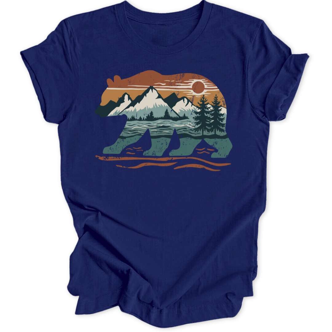 Mountain Bear Unisex T-Shirt - Wild Spirit