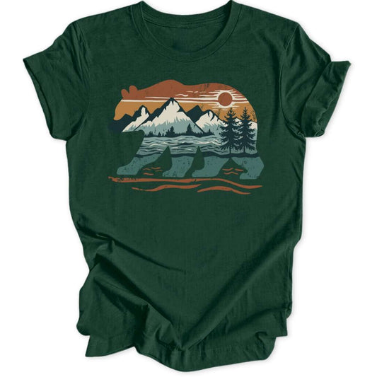 Mountain Bear Unisex T-Shirt - Wild Spirit