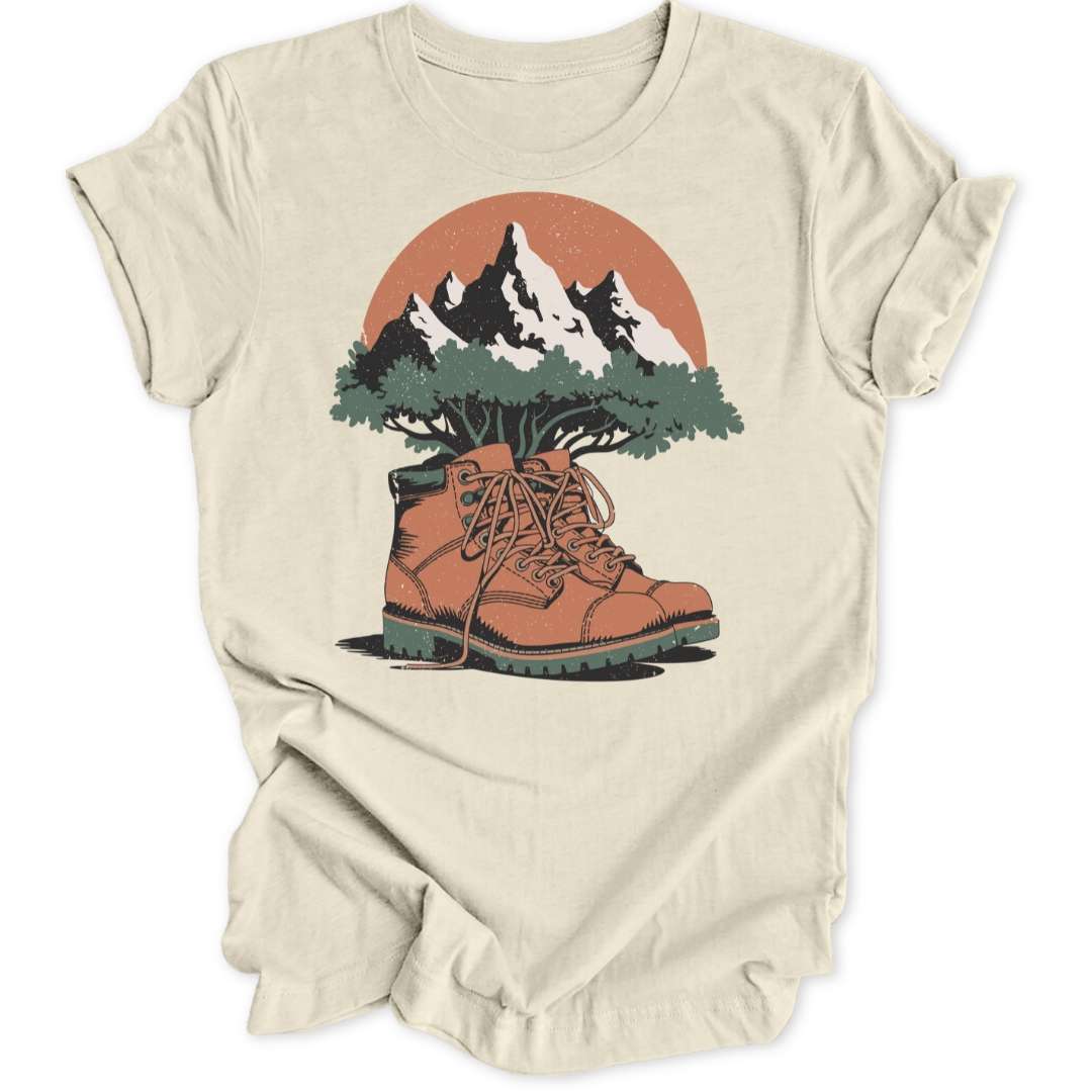 Mountain Boots Unisex T-Shirt - Wild Spirit