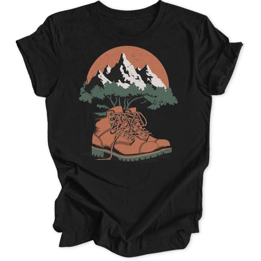 Mountain Boots Unisex T-Shirt - Wild Spirit