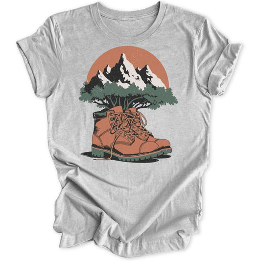 Mountain Boots Unisex T-Shirt - Wild Spirit