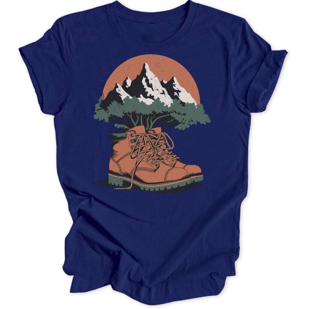 Mountain Boots Unisex T-Shirt - Wild Spirit