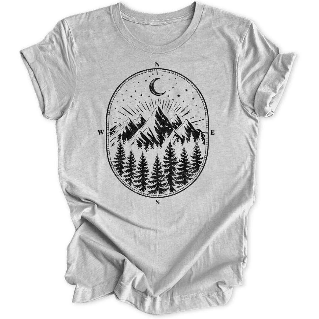 Mountain Compass Unisex T-Shirt - Wild Spirit