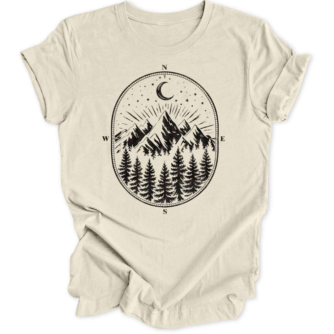 Mountain Compass Unisex T-Shirt - Wild Spirit