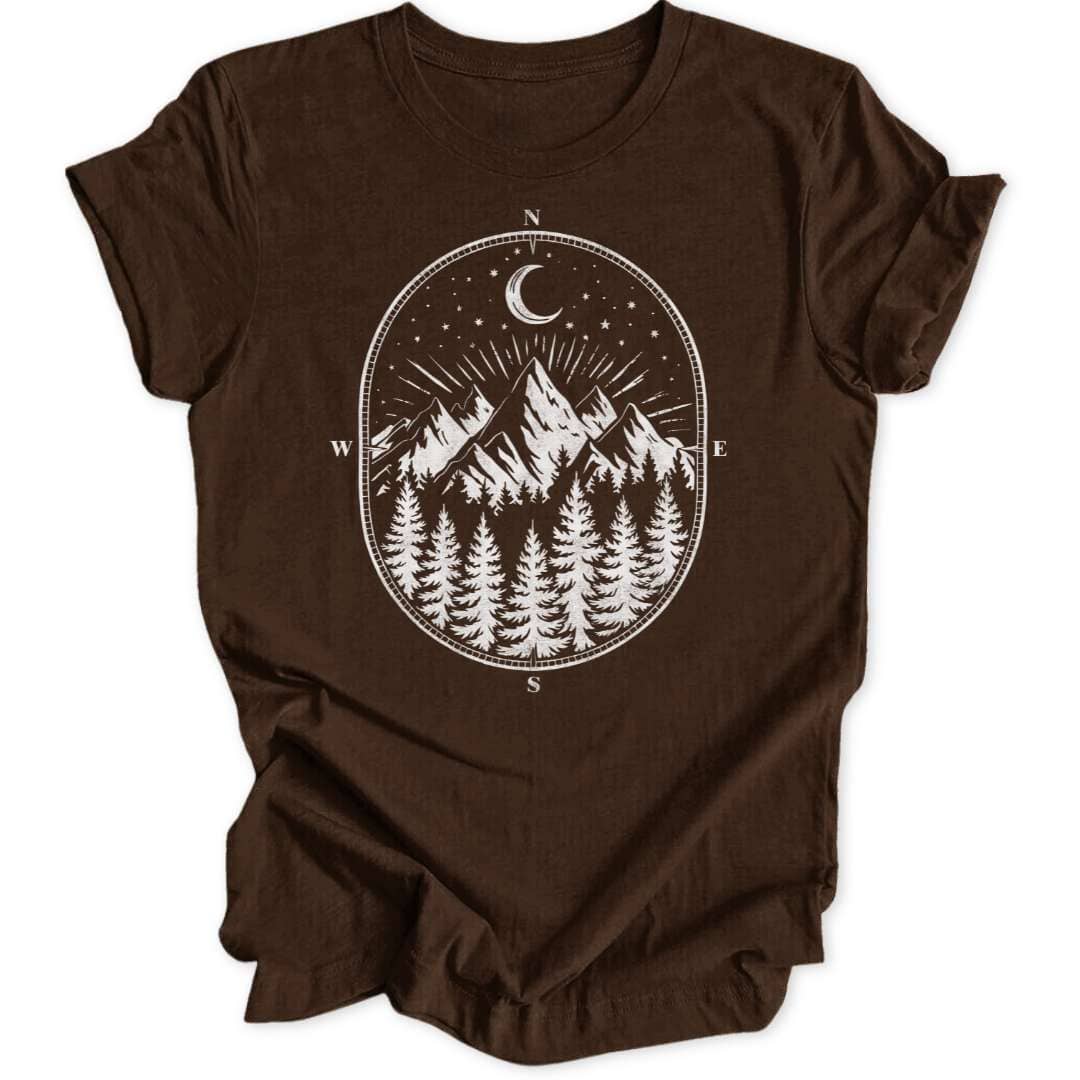 Mountain Compass Unisex T-Shirt - Wild Spirit