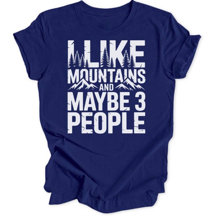 Mountains 3 People Unisex T-Shirt - Wild Spirit