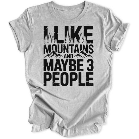 Mountains 3 People Unisex T-Shirt - Wild Spirit