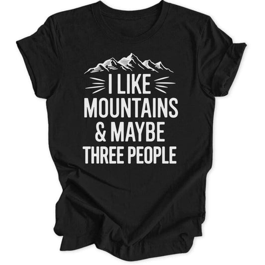 Mountains & 3 Unisex T-Shirt - Wild Spirit