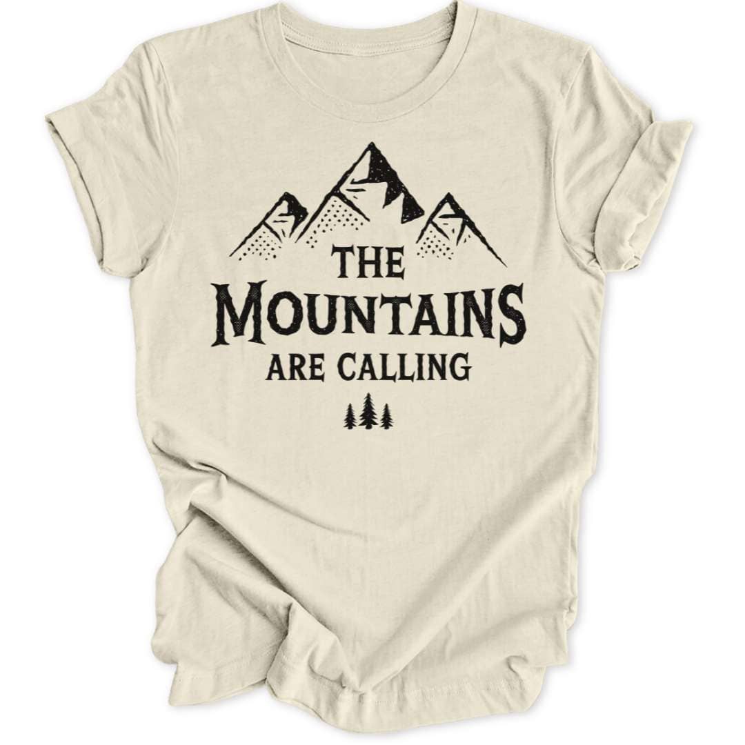 Mountains are Calling T-Shirt T-Shirt Natur / S