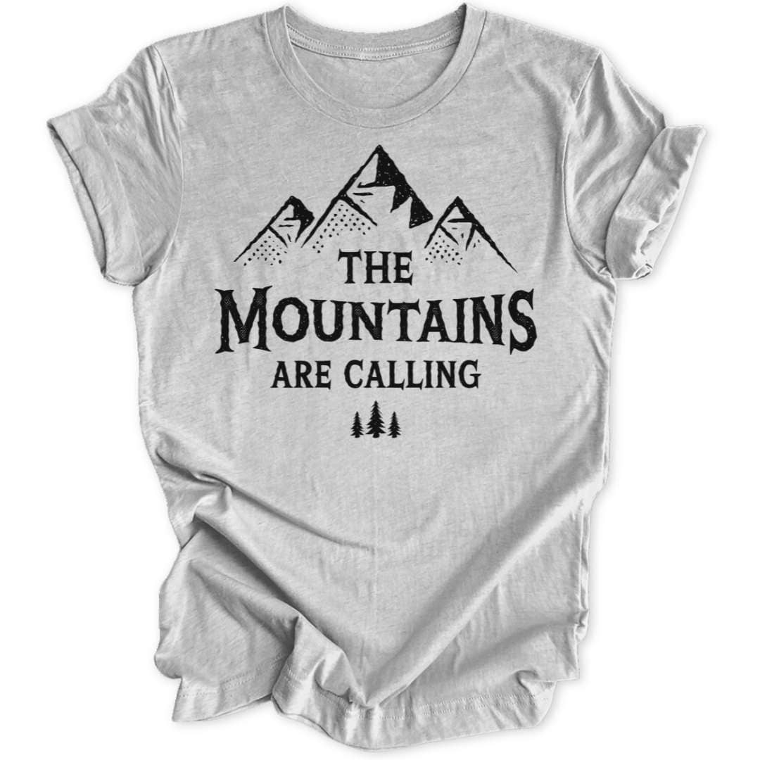 Mountains are Calling T-Shirt T-Shirt Sport Grey / S