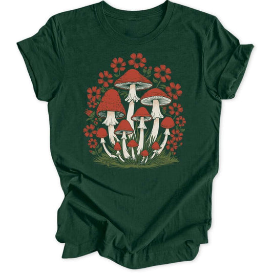 Mushroom Family Unisex T-Shirt - Wild Spirit