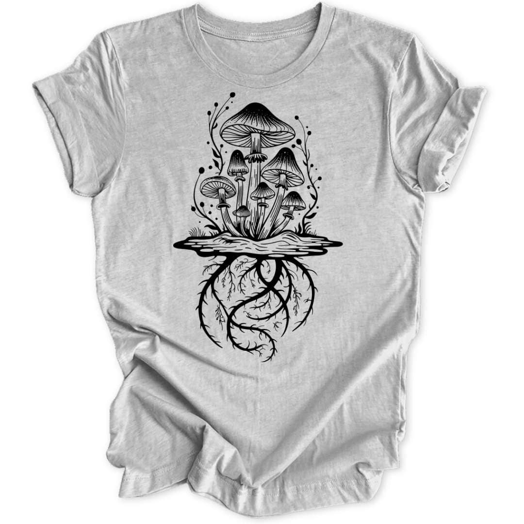 Mushroom Roots Unisex T-Shirt - Wild Spirit