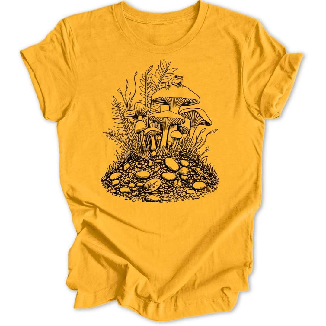 Mushroom View Unisex T-Shirt - Wild Spirit