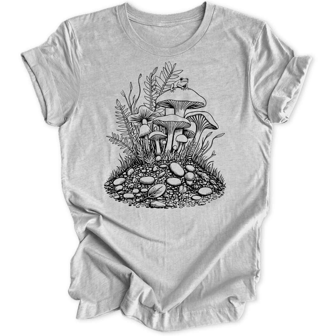 Mushroom View Unisex T-Shirt - Wild Spirit