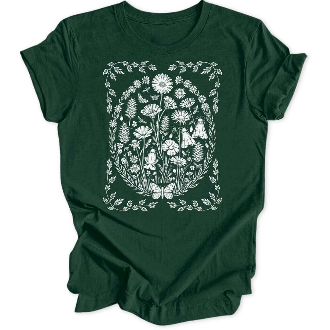 Mystical Flora Unisex T-Shirt - Wild Spirit