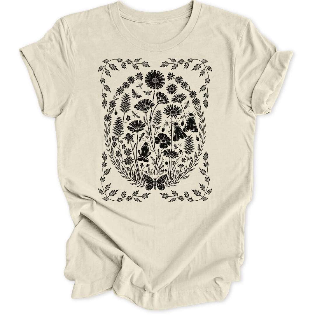 Mystical Flora Unisex T-Shirt - Wild Spirit