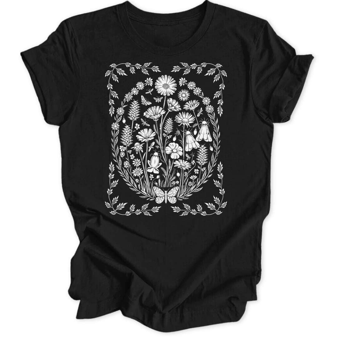 Mystical Flora Unisex T-Shirt - Wild Spirit
