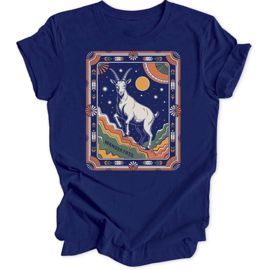 Mystical Goat Unisex T-Shirt - Wild Spirit
