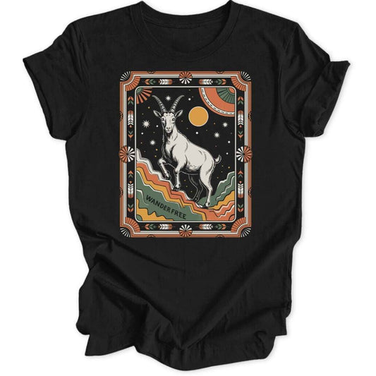 Mystical Goat Unisex T-Shirt - Wild Spirit