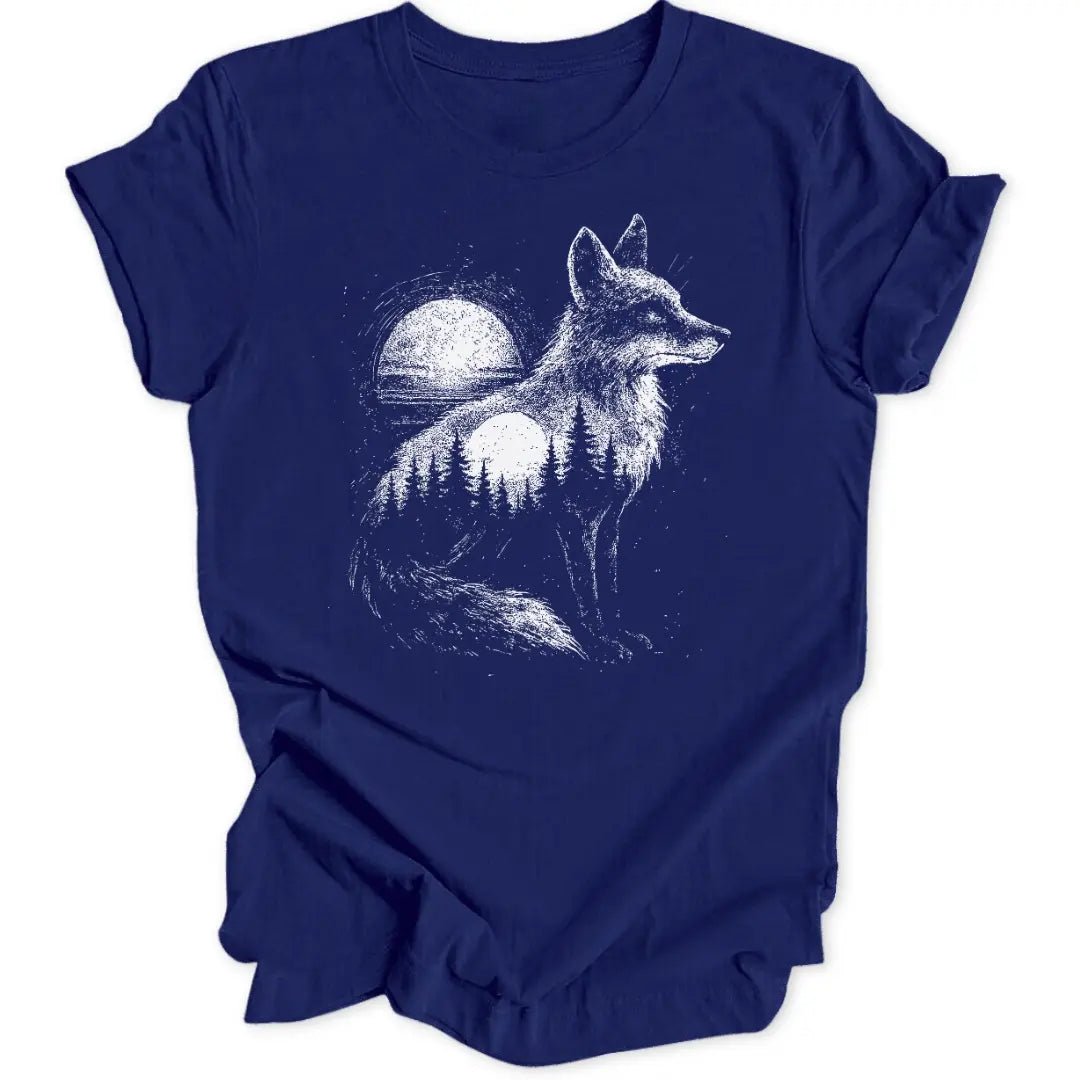 Mystischer Fuchs Unisex T-Shirt - Wild Spirit