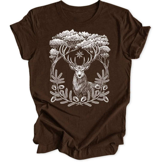 Mystischer Hirsch Unisex T-Shirt - Wild Spirit