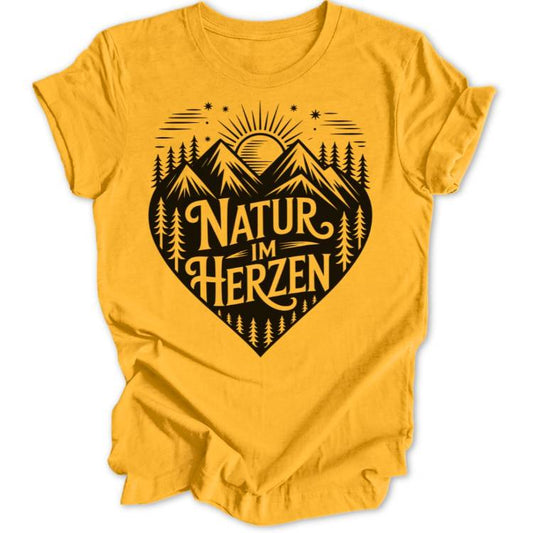 Natur im Herzen Unisex T-Shirt - Wild Spirit