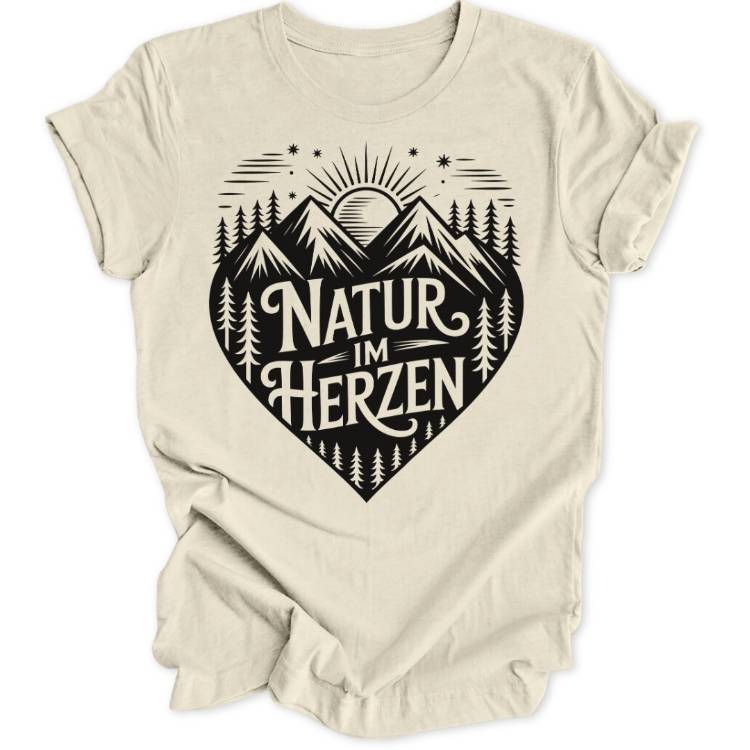 Natur im Herzen Unisex T-Shirt - Wild Spirit
