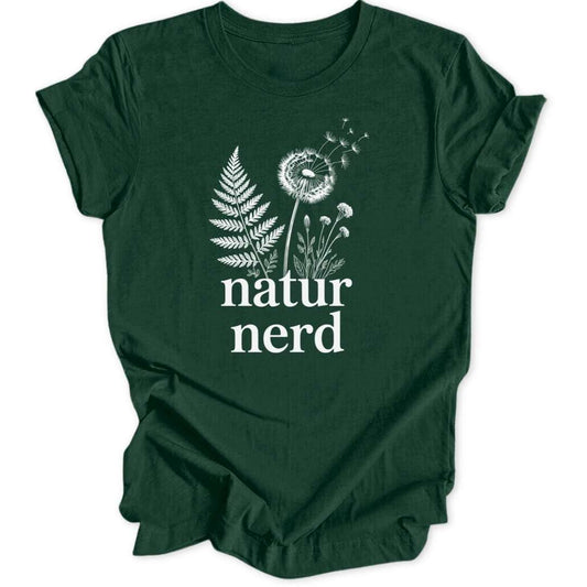 Natur Nerd Minimal Unisex T-Shirt - Wild Spirit