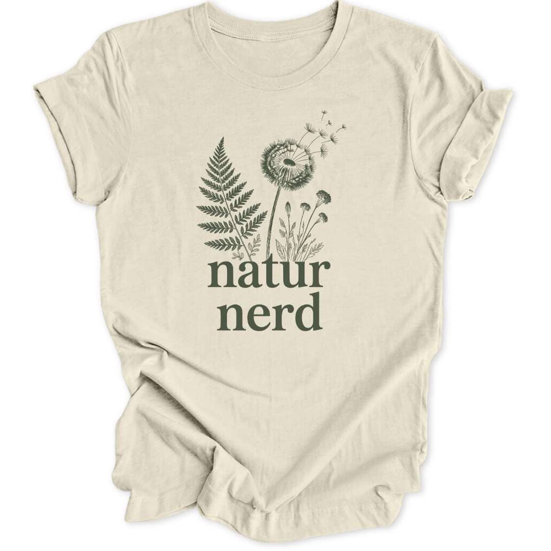Natur Nerd Minimal Unisex T-Shirt - Wild Spirit