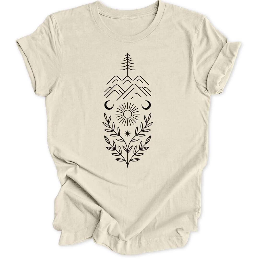 Natur Totem Unisex T-Shirt - Wild Spirit