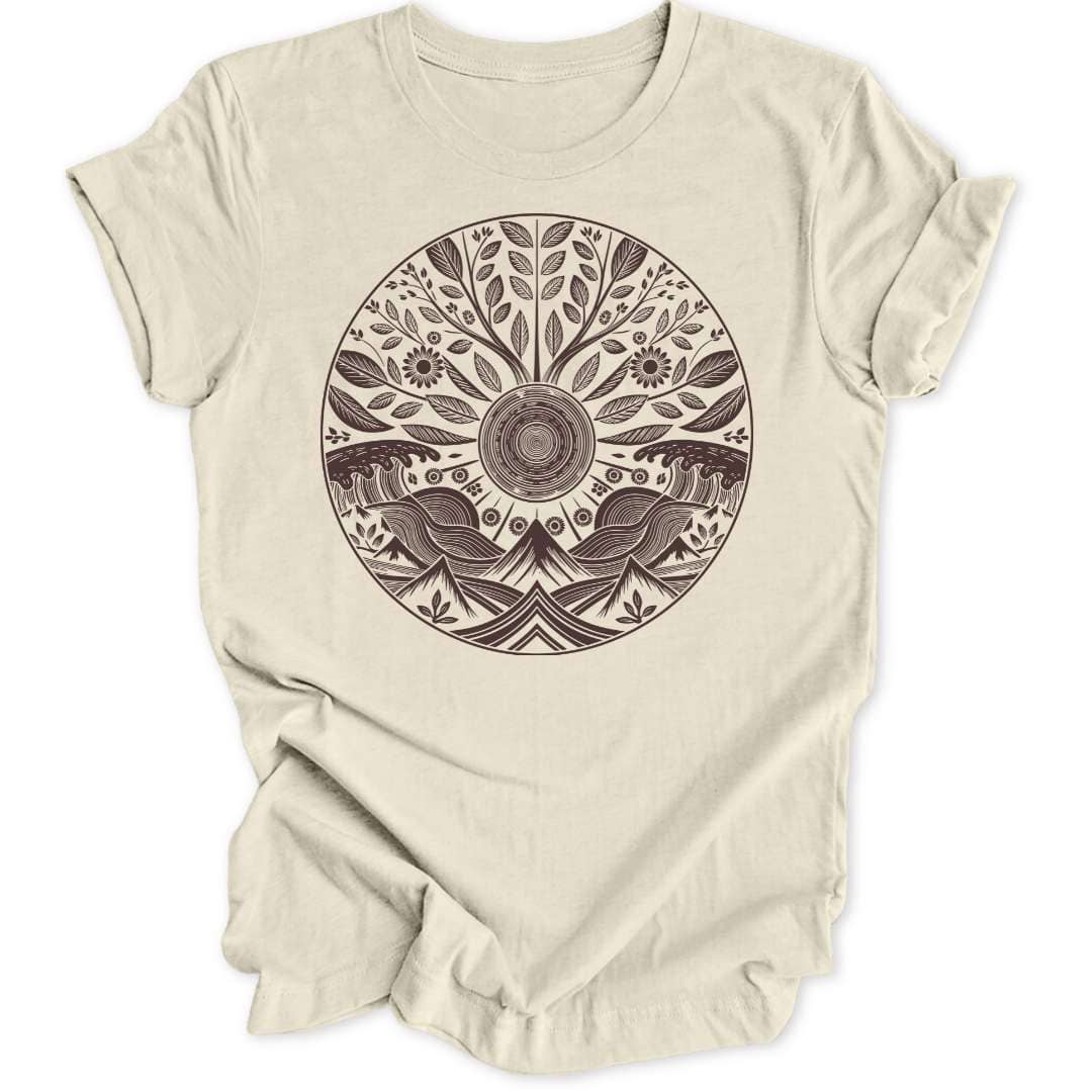 Nature Mandala Unisex T-Shirt - Wild Spirit