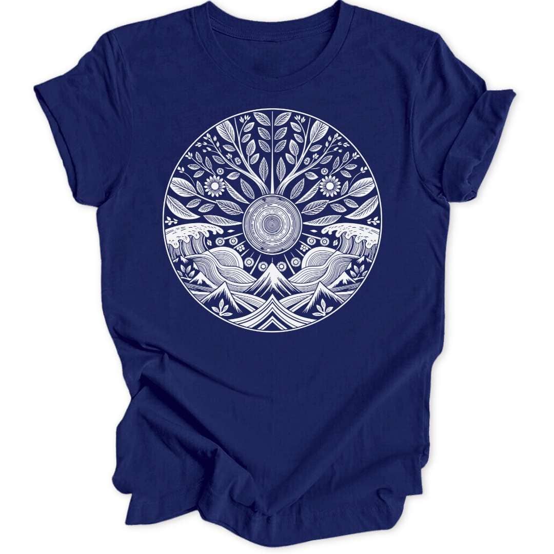 Nature Mandala Unisex T-Shirt - Wild Spirit