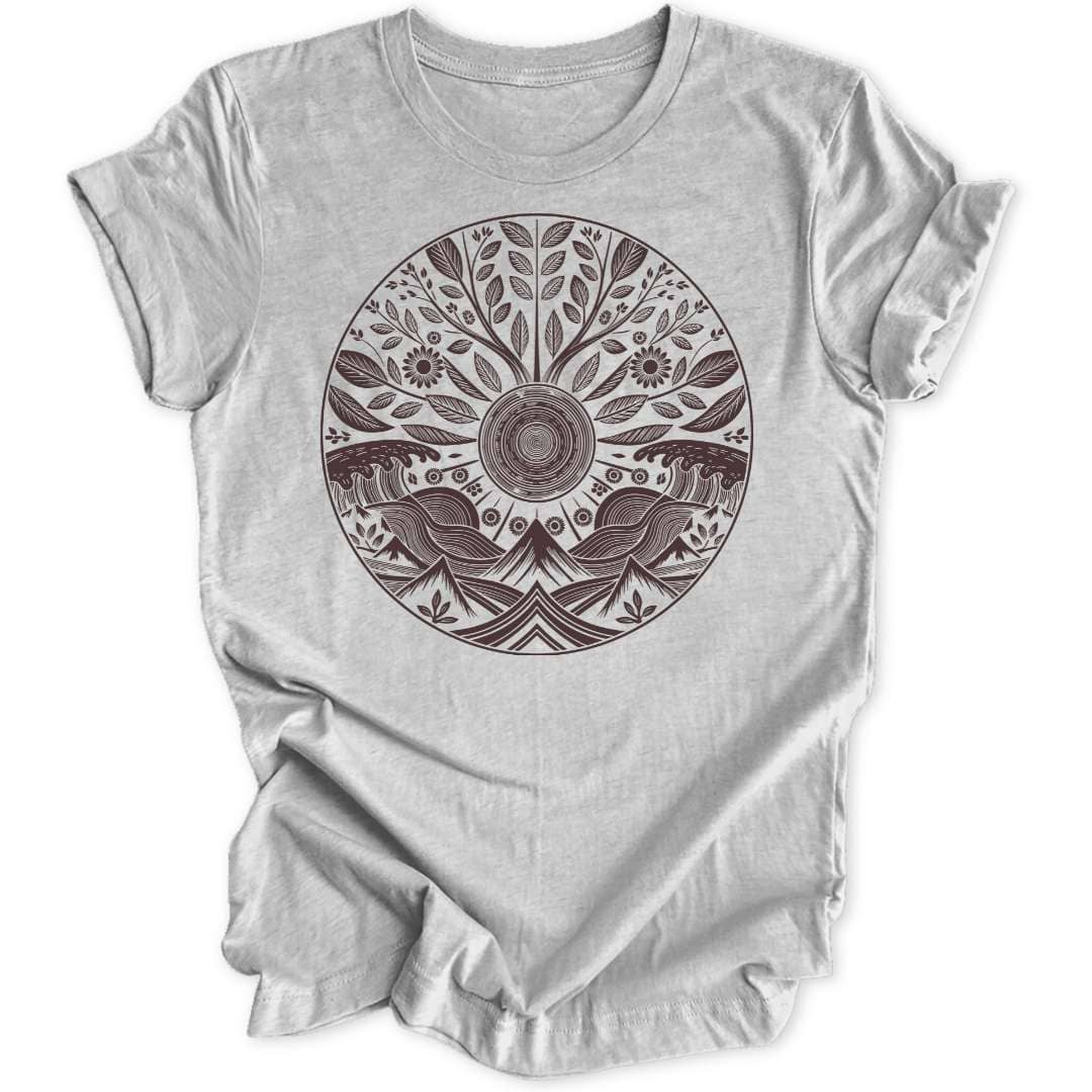 Nature Mandala Unisex T-Shirt - Wild Spirit