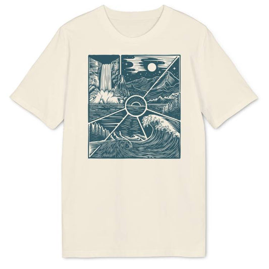 Nature Mosaic Bio T-Shirt - Wild Spirit