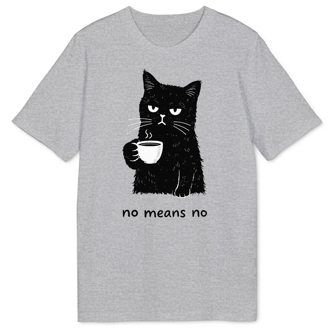 No means no cat Bio T-Shirt - Wild Spirit