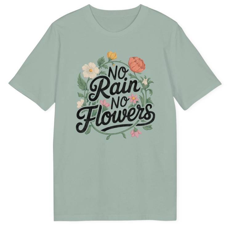 No Rain No Flowers Bio T-Shirt - Wild Spirit