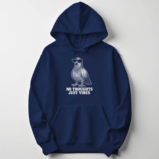 No Thoughts Pigeon Unisex Hoodie - Wild Spirit