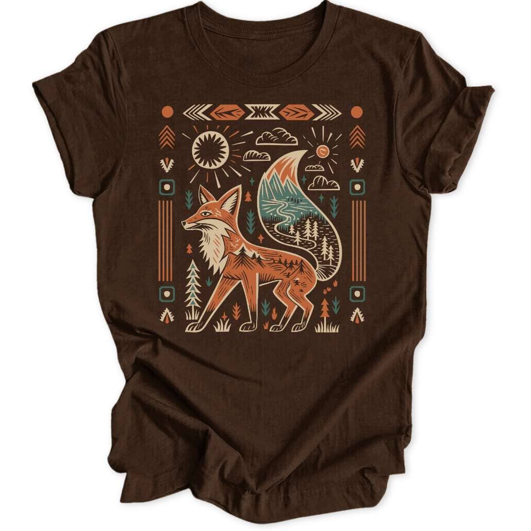 Odd Fox T-Shirt T-Shirt Braun / S