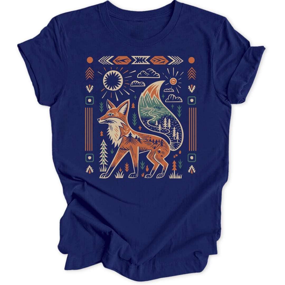 Odd Fox T-Shirt T-Shirt Navy / S