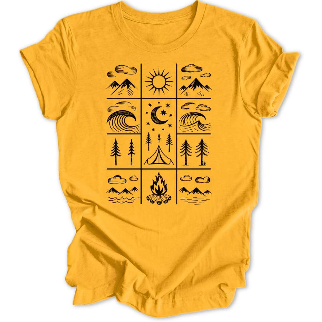 Outdoor Bliss Unisex T-Shirt - Wild Spirit