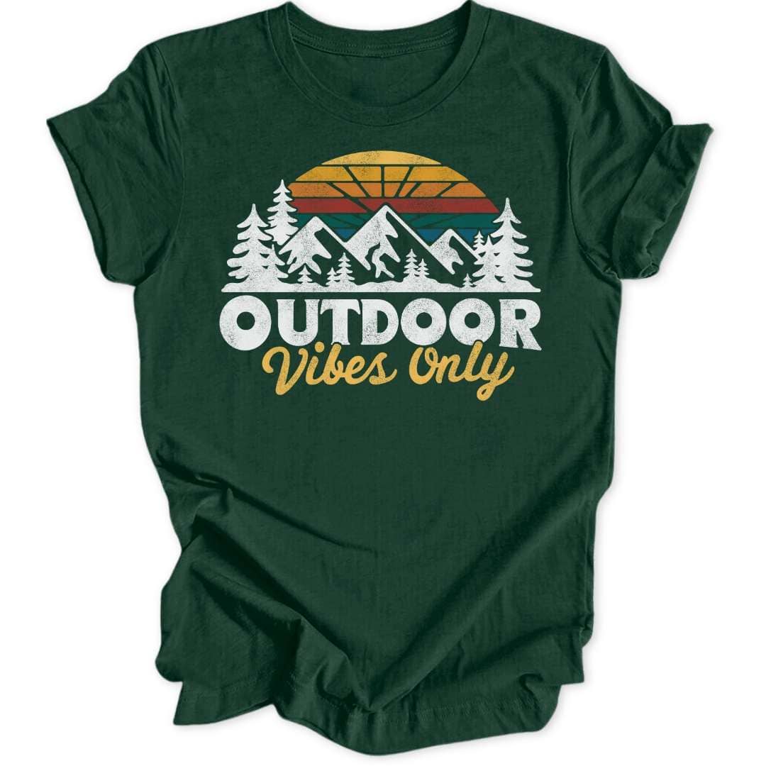 Outdoor Vibes T-Shirt T-Shirt Waldgrün / S