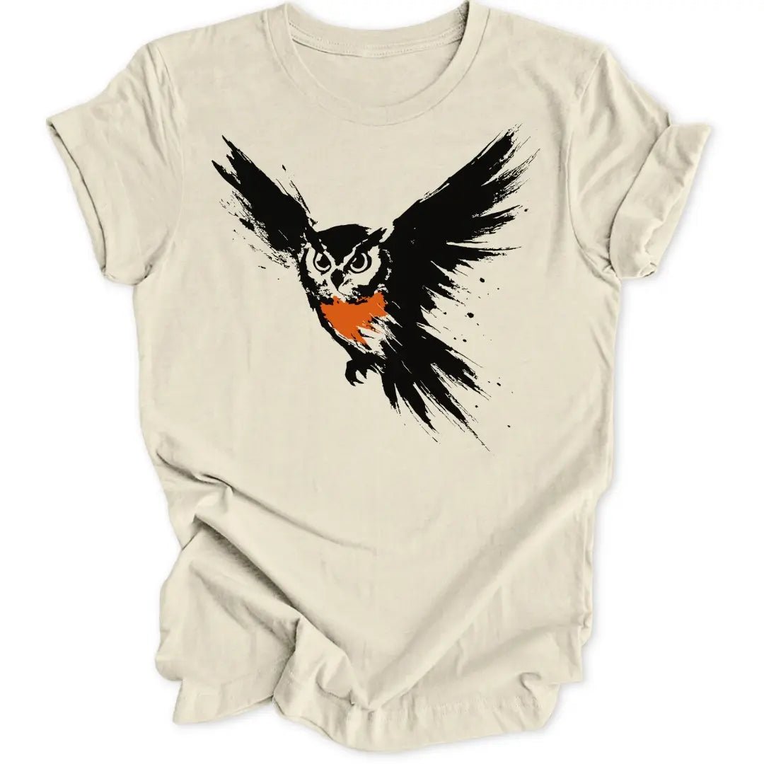 Owl Art Unisex T-Shirt - Wild Spirit