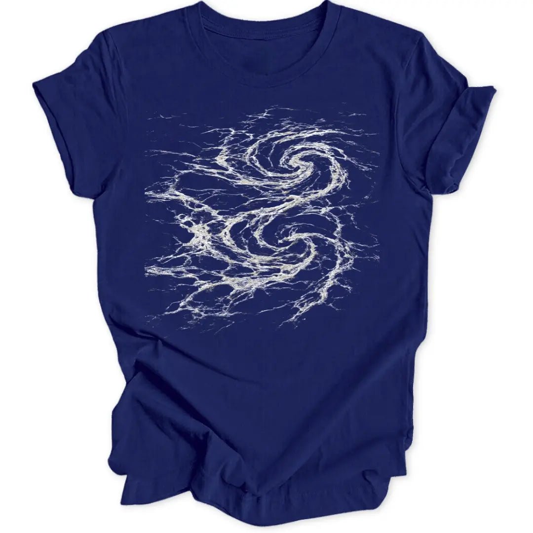 Ozean Textur Unisex T-Shirt - Wild Spirit