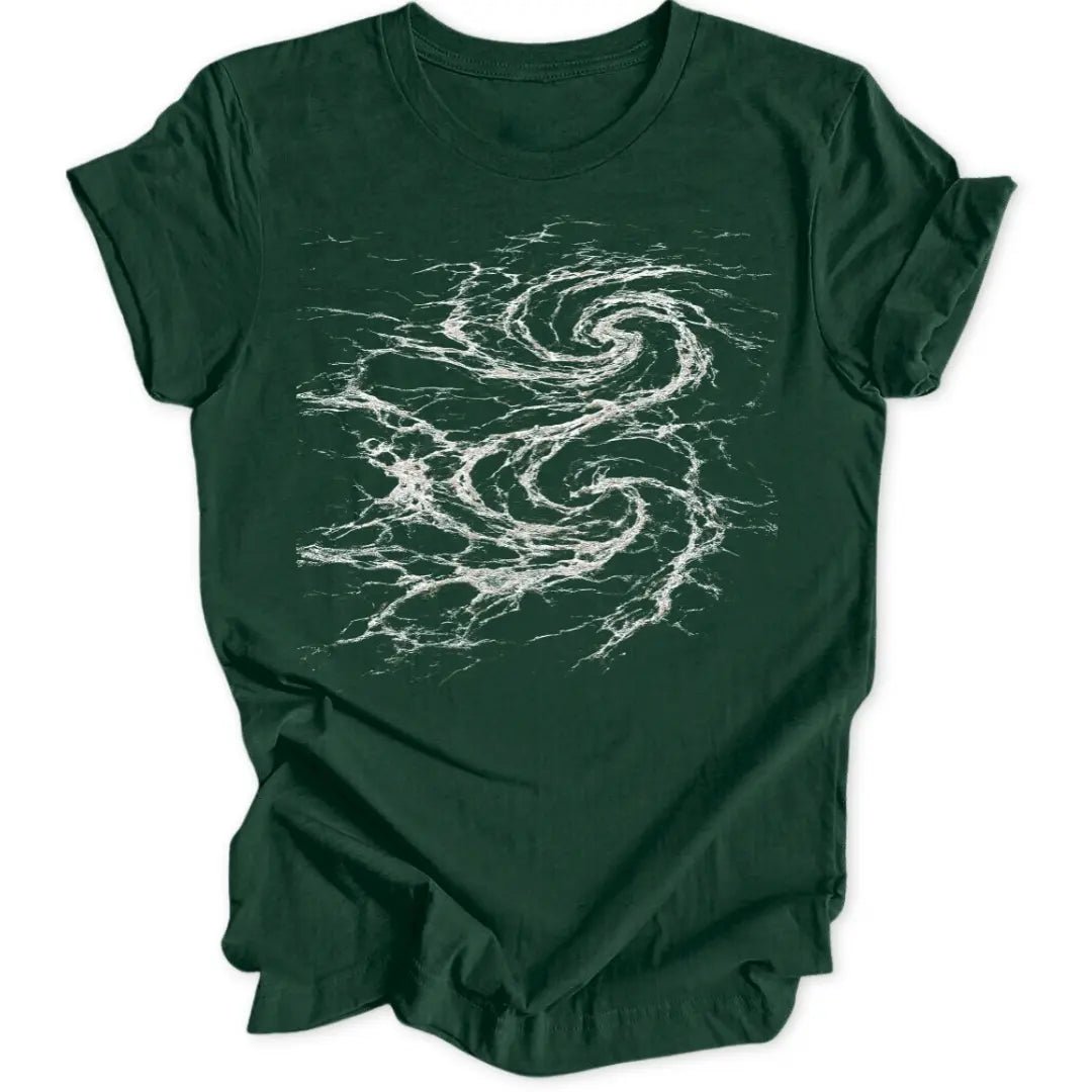 Ozean Textur Unisex T-Shirt - Wild Spirit