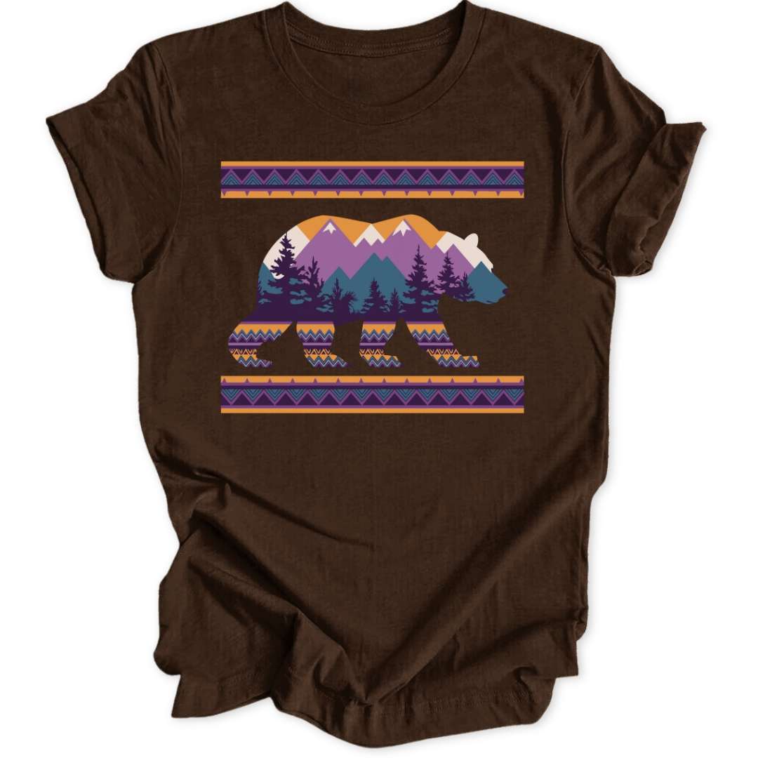 Pattern Grizzly Unisex T-Shirt - Wild Spirit