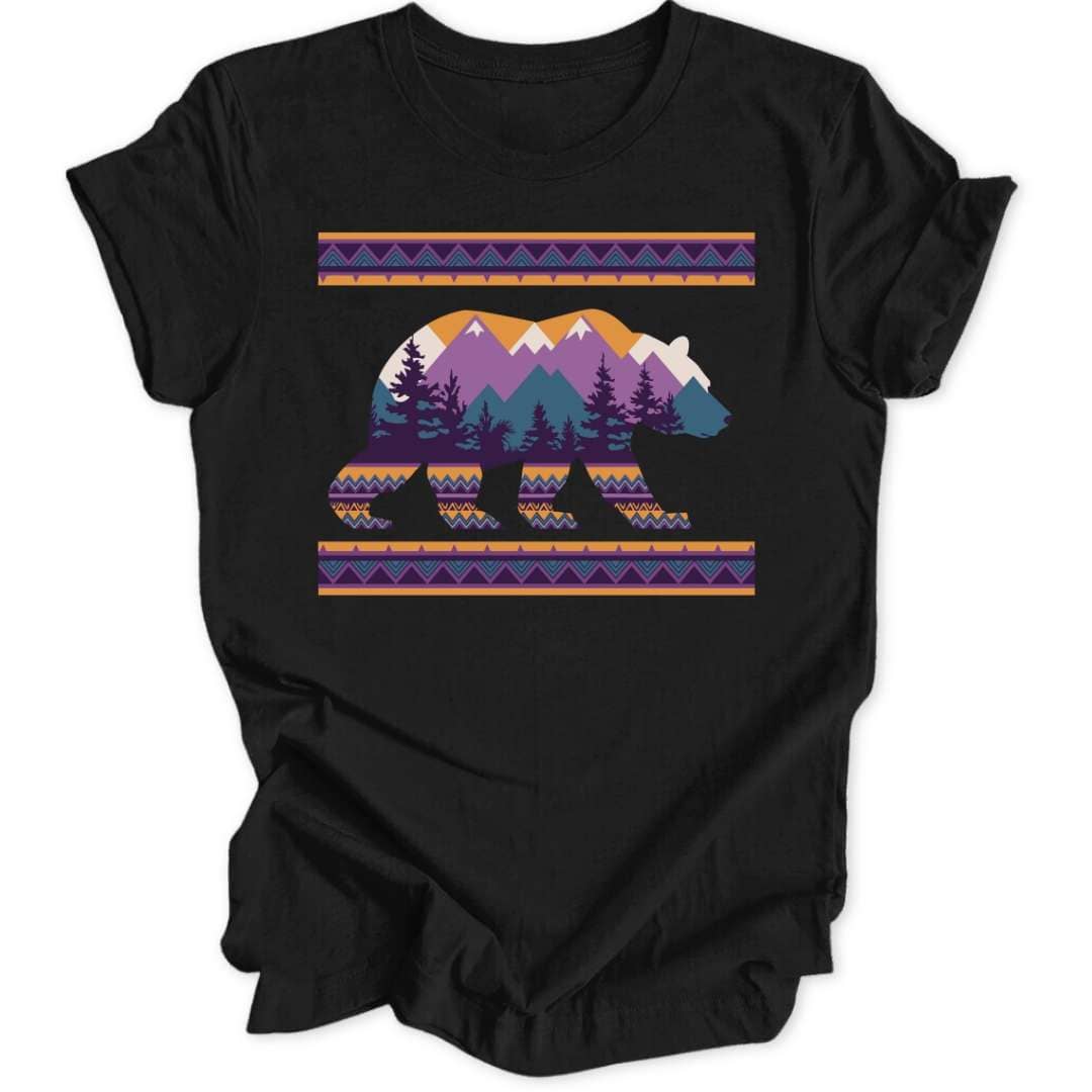 Pattern Grizzly Unisex T-Shirt - Wild Spirit
