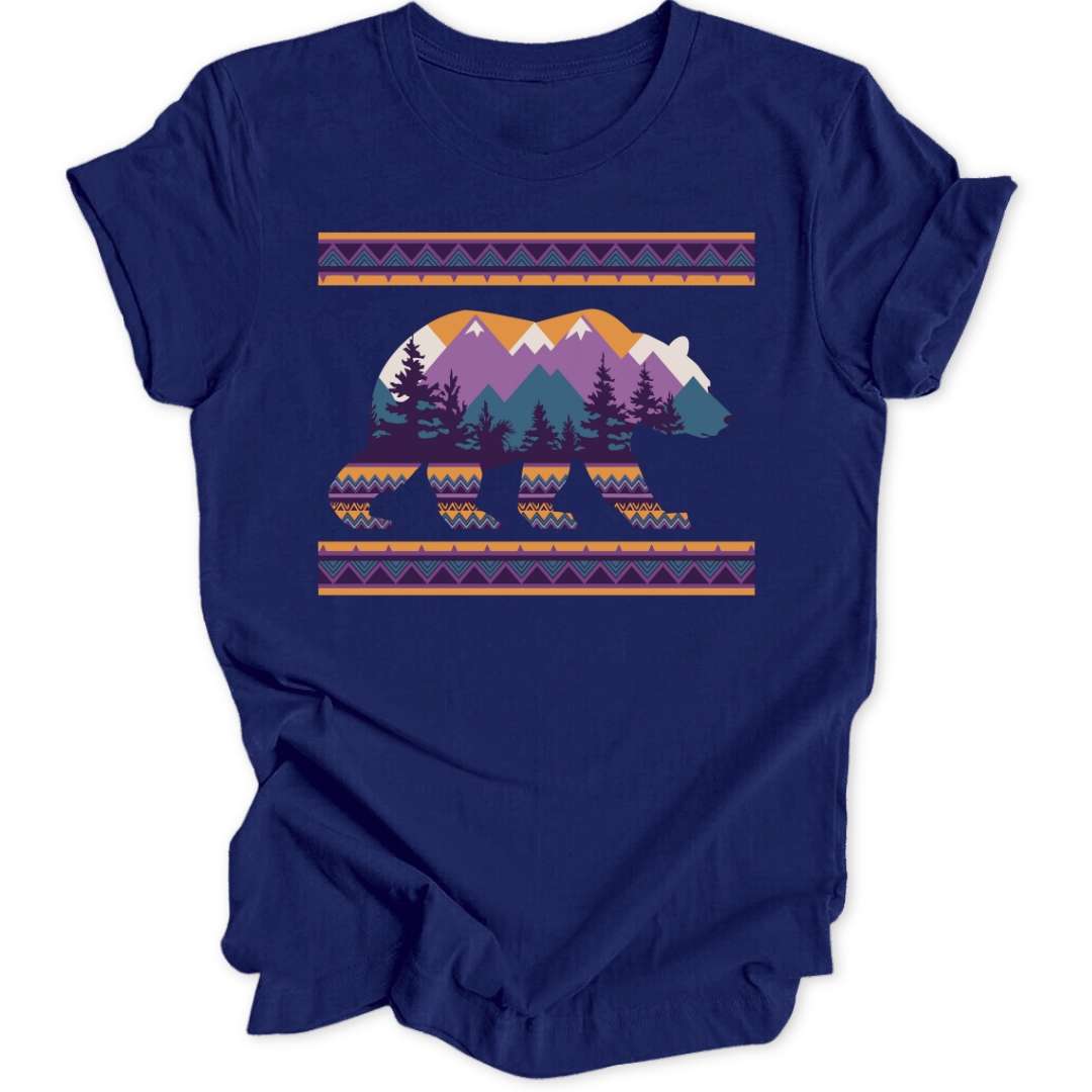 Pattern Grizzly Unisex T-Shirt - Wild Spirit